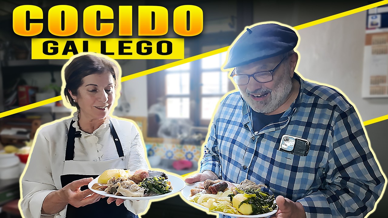 👉 Este restaurante LLEVA 101 AÑOS COCINANDO el auténtico Cocido Gallego 😱 AQUÍ NO PASA EL TIEMPO