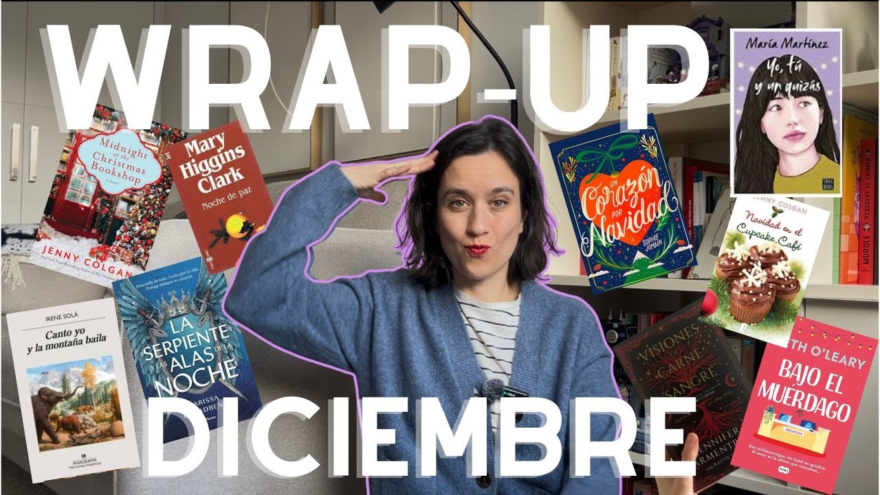 Wrap up diciembre, 9 libros 🎄 🐍🧛‍♀️