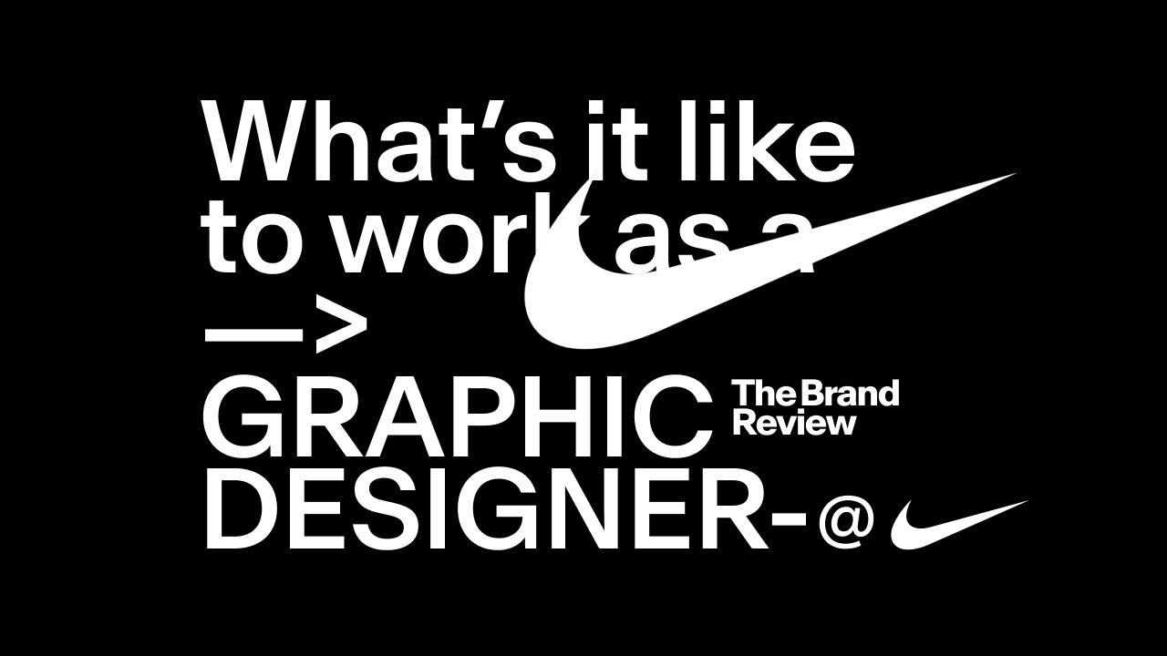 Каково это — работать графическим дизайнером в Nike?