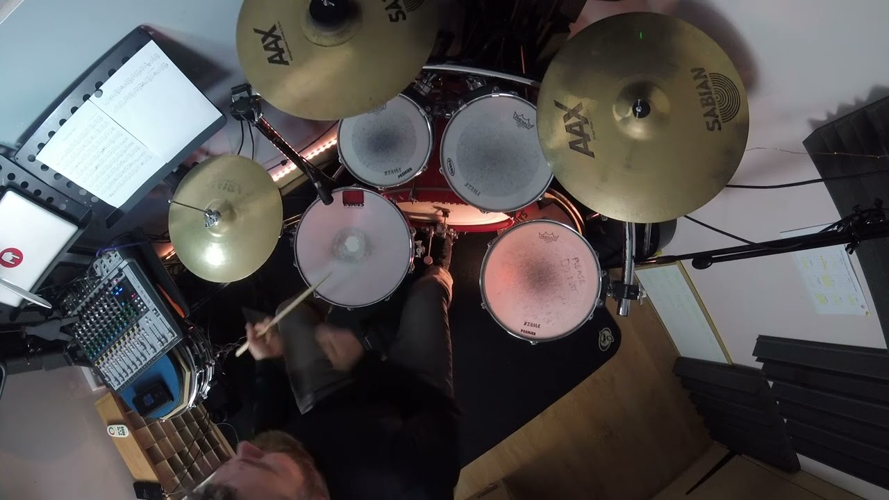 The Rolling Stones - Tumbling Dice - Drumkit Sheet Music Demonstration