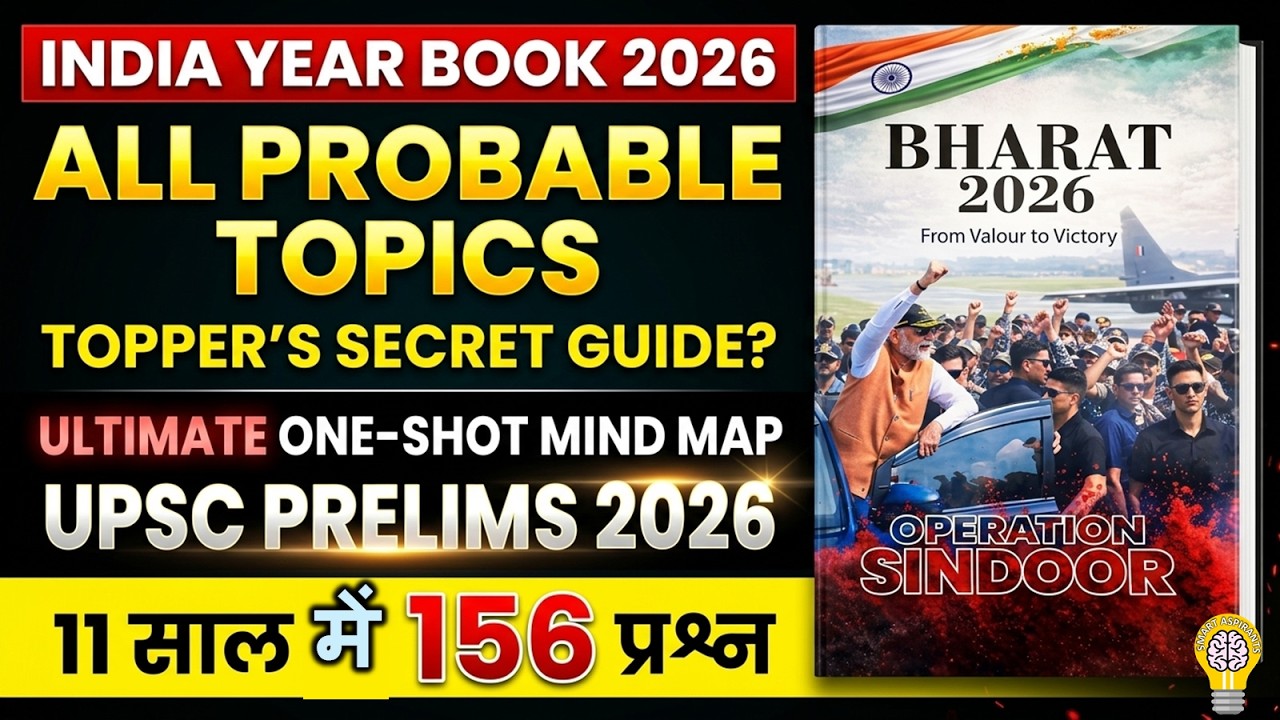 India Year Book 2026 Complete One Shot UPSC Prelims 2026 Important Topics #ias #upsc #prelims2026