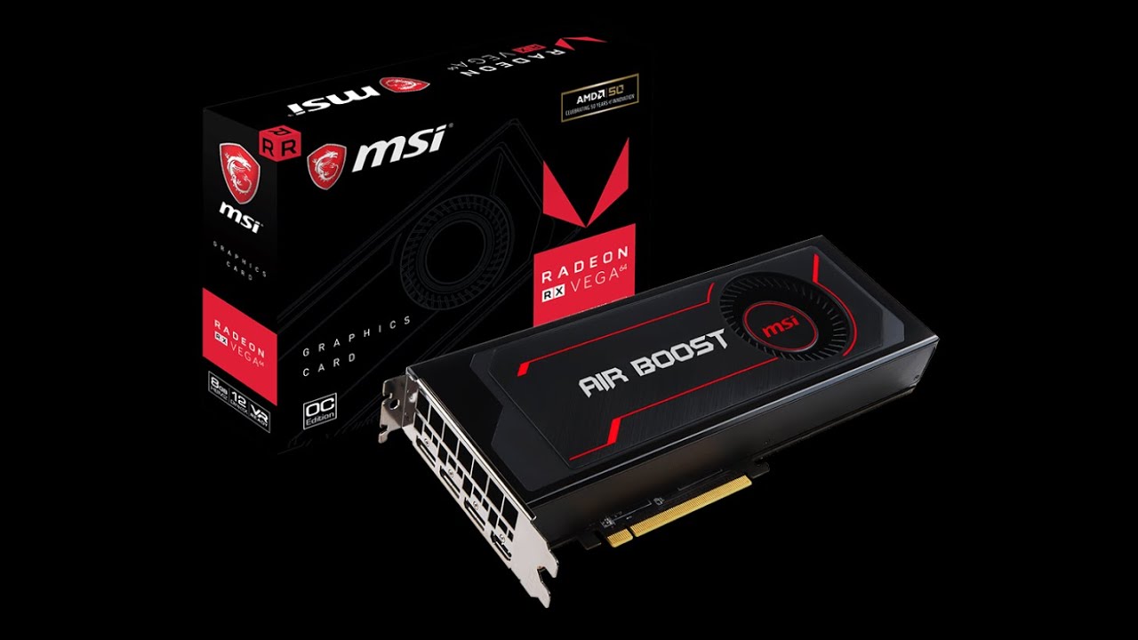 Teardown of a MSI Air Boost RX VEGA 56