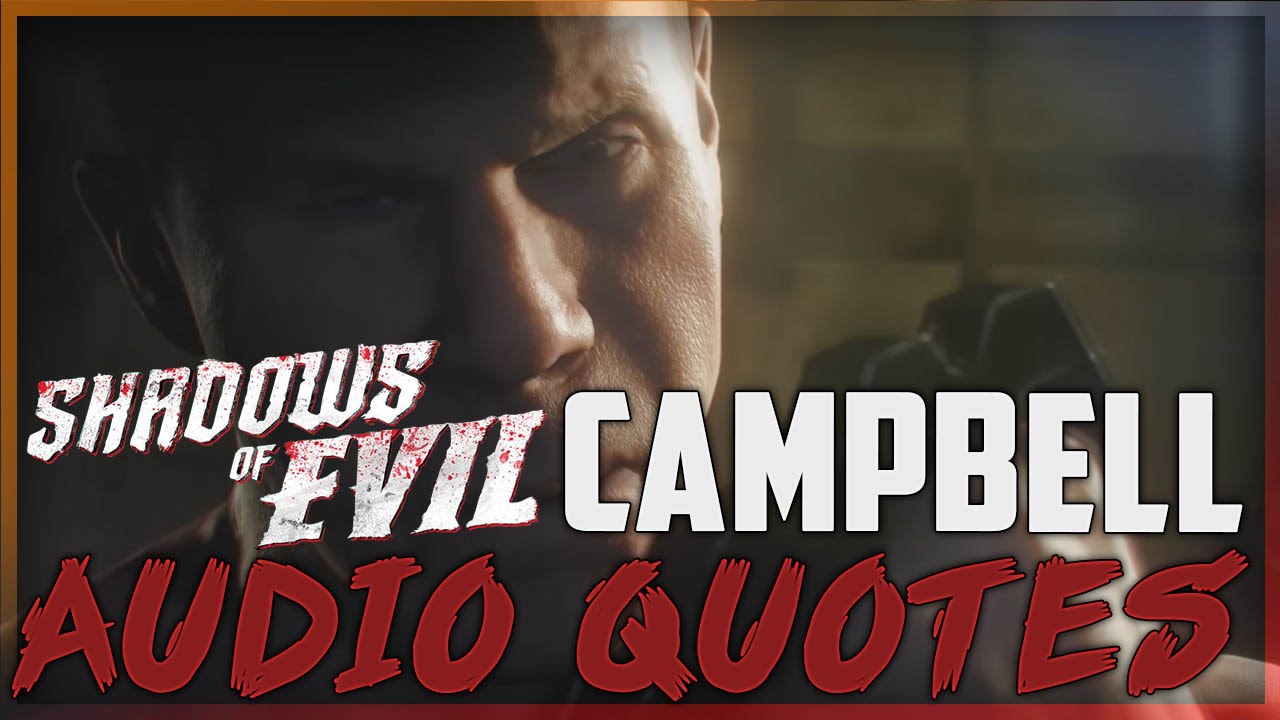 FLOYD CAMPBELL Audio Quotes in Shadows of Evil - Zombie Audio Files