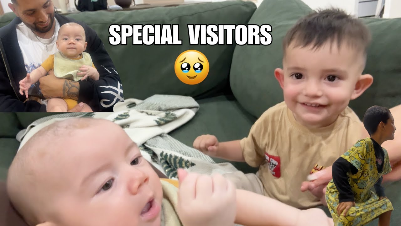 WE HAD SPECIAL VISITORS!
