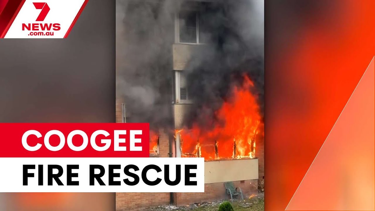 Man arrested after Coogee unit fire traps residents | 7NEWS