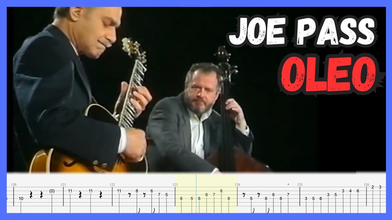 Joe Pass BURNING Through Bebop Standard Oleo - Serious Jazz Licks!