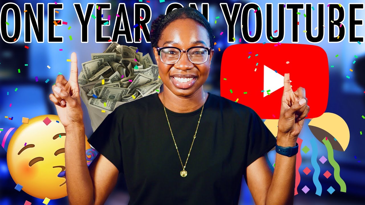YOUTUBE ANNIVERSARY TAG (1 year reflection and analytics)