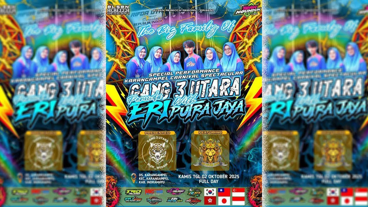 LIVE ERI PUTRA JAYA BARENG PEMUDA GANG 3 UTARA KARANGAMPEL || KAMIS 02 OKTOBER 2025
