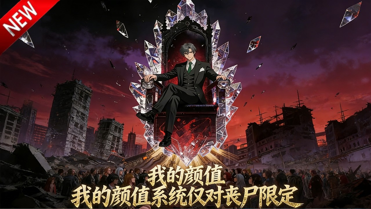 💥【新番上线】末世废柴觉醒 “丧尸颜控” 系统，靠一张脸收服丧尸潮，称霸末世！《我的颜值系统仅对丧尸限定》全集 Multi SUB #热血 #漫剧 #动漫魔女