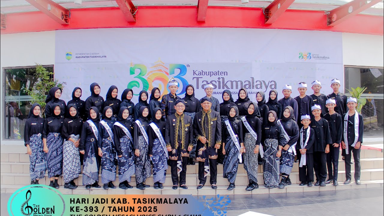 The Golden Nesaci Voice dalam rangka memperingati hari jadi Kabupaten Tasikmalaya