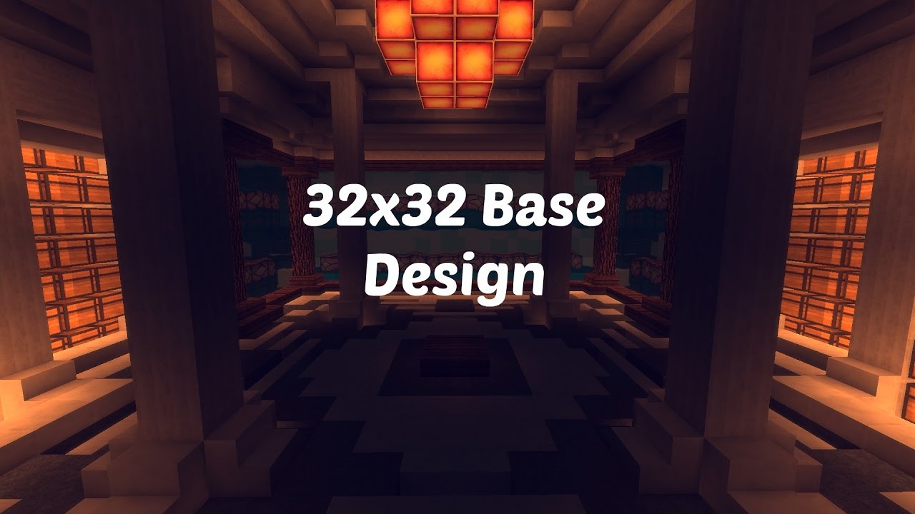 32x32 Factions Base Tour (Minecraft Faction Interior Design Ep 3)