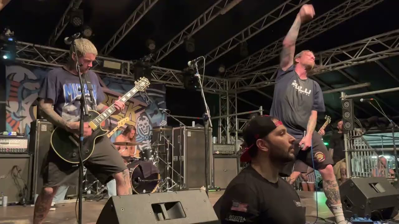 Comeback Kid -Surrender Control live at Circolo Magnolia, Segrate, Italy Heavy Steps Tour 8 AUG 2022