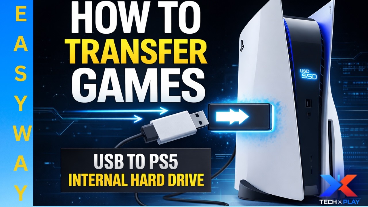 PS5 Jailbreak: Move Games From USB To Internal Storage Easy Guide