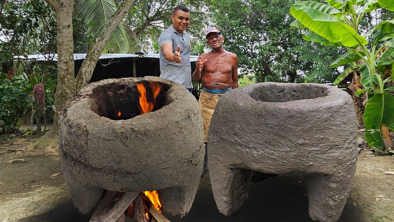 ✅Abuelo enseña a hacer el  FOGÓN ANCESTRAL DE COMEJÉN tradicional. ❤