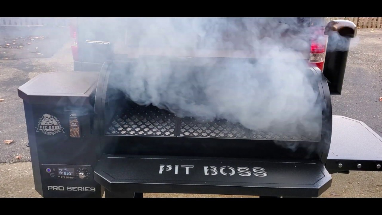 Pit Boss 1100 Pro Первый прожиг