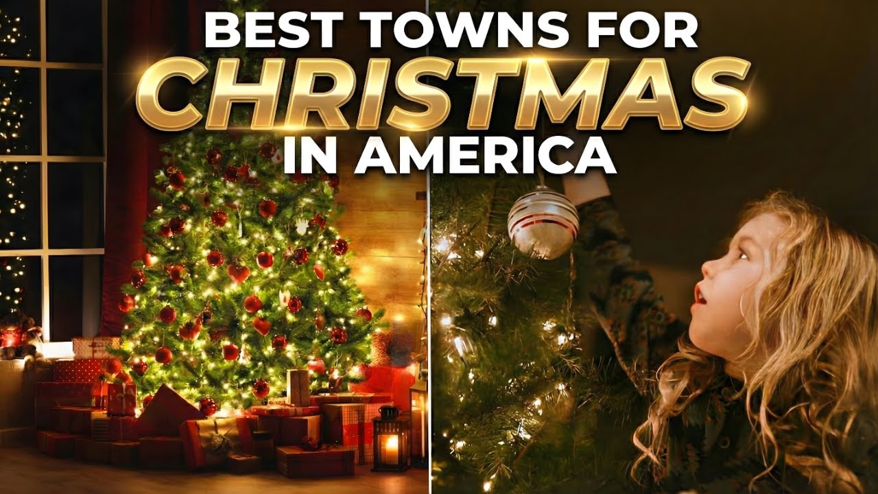 Top 10 CHRISTMAS Towns in America You Need to Visit