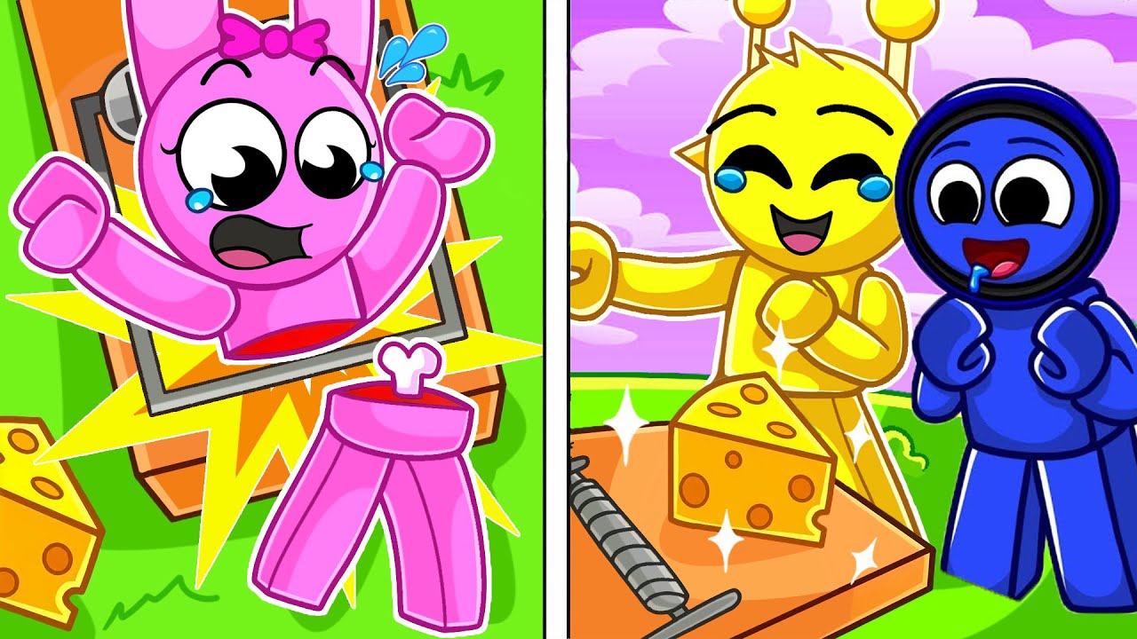 これはとても痛かった.. ｜Pinki and Simonのヘンテコ大冒険 in ROBLOX！