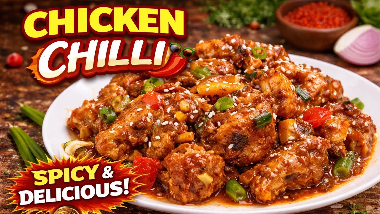 Restaurant Style Chicken Chilli  || Very Healthy And Tasty || Easy To Make At Home || Too Delicious|