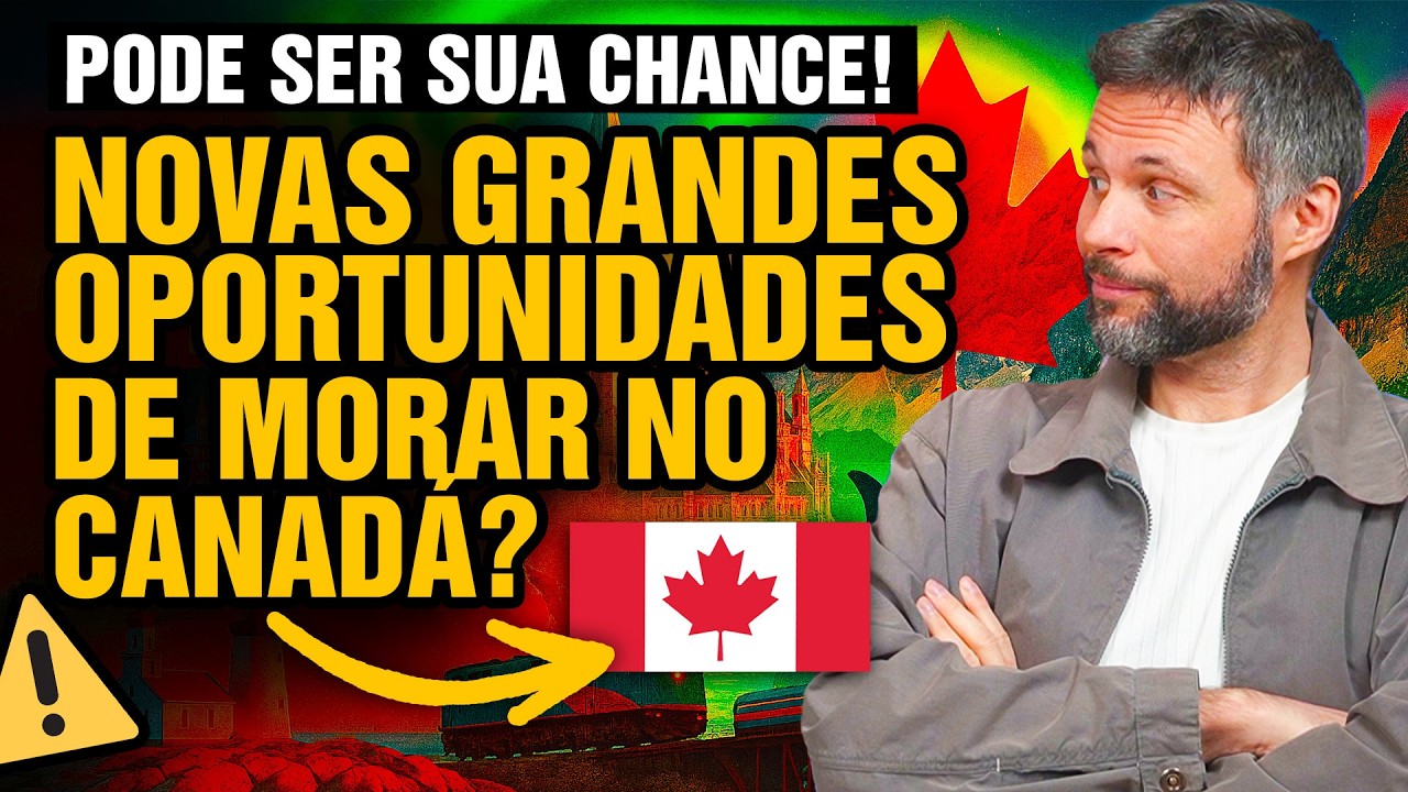 Canadá revela novos programas de imigração 2026: será sua chance mais fácil de PR? 😮🇨🇦