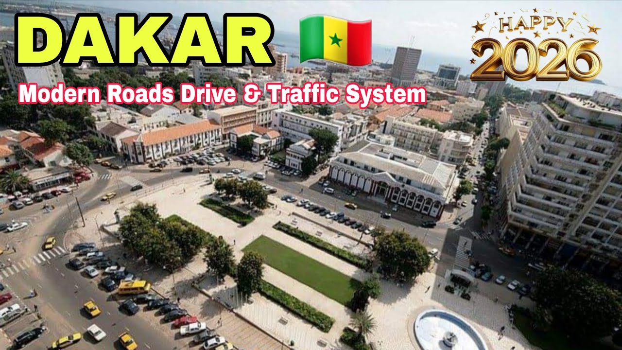 Dakar Most Developed City in West Africa VDN Road, Mermoz Corniche 🇸🇳 Modern Roads & Traffic System
