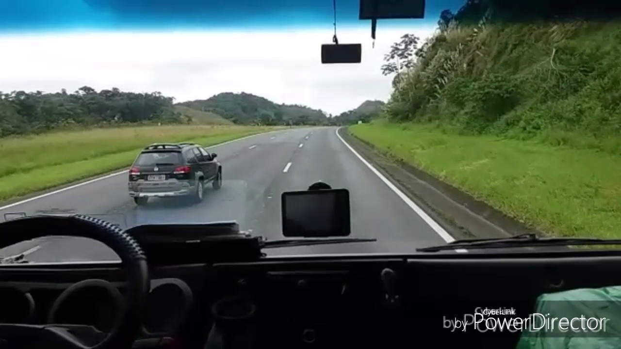 Parte 05 subindo a Serra do Azeite e falando sobre média e consumo do Ford Cargo 1317e