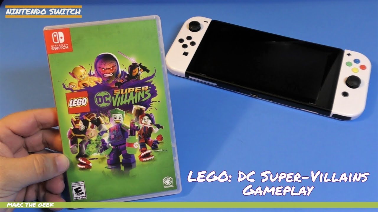 Nintendo Switch: Lego DC Super-Villains Gameplay