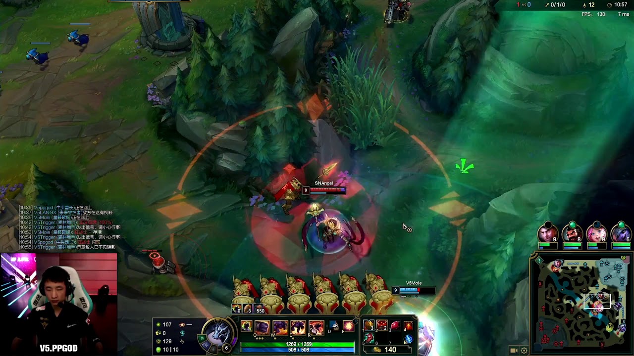 [ppgod Alistar POV vs ON Galio] LPL Spring 2021 - Suning vs Victory Five - Game 1