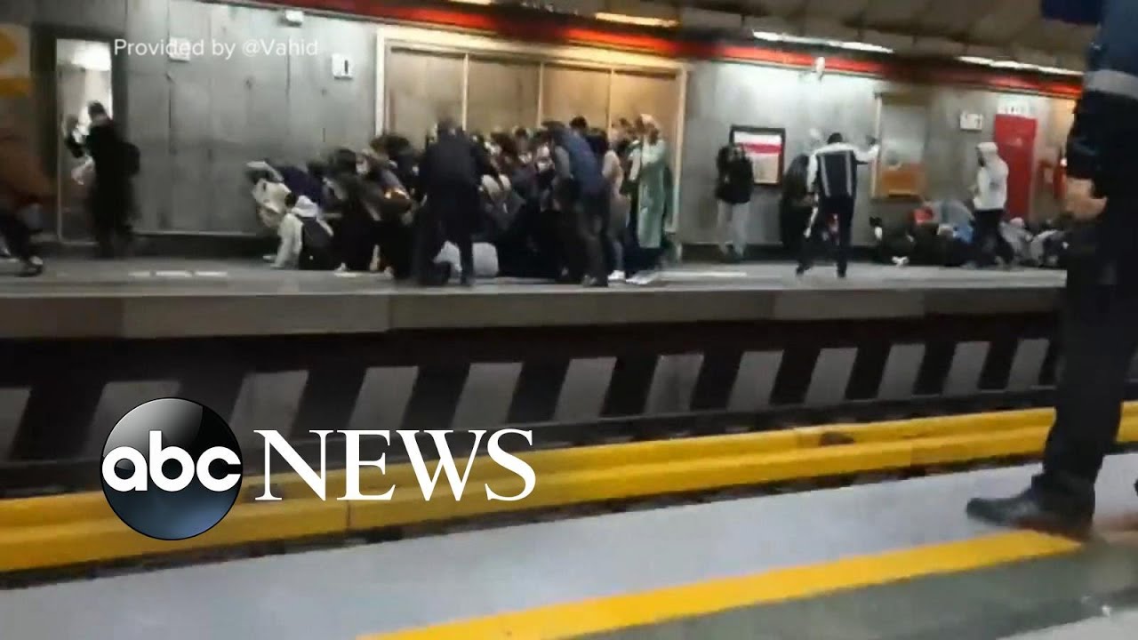 Iranian security forces open fire in subway station as protests escalate