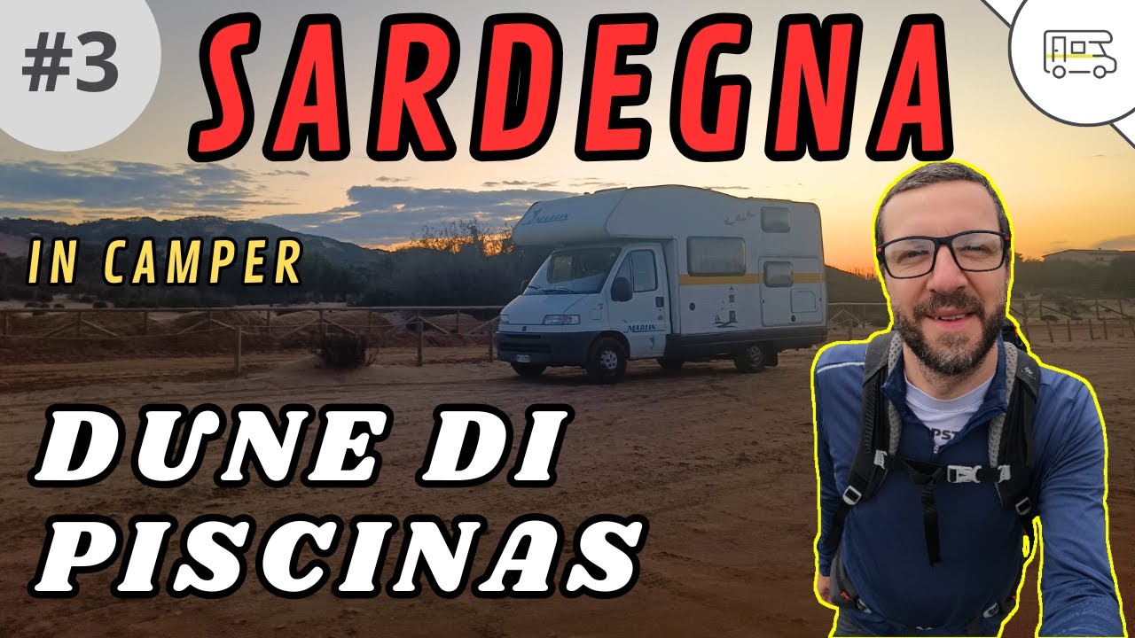Sardegna  in camper - Dune di Piscinas in Inverno