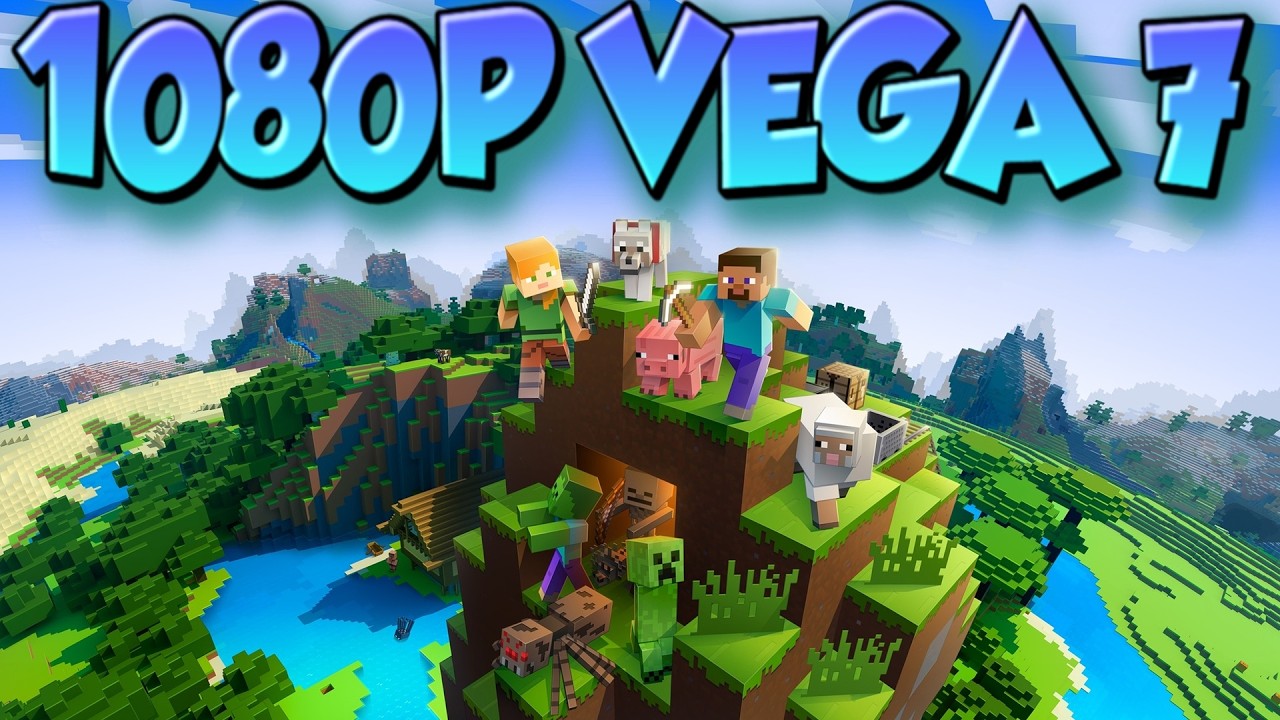 MINECRAFT BEDROCK EDITION / RYZEN 5 5600GT / VEGA 7 GRAPHICS / 1080P BEAUTIFUL / SIMPLE #aventura