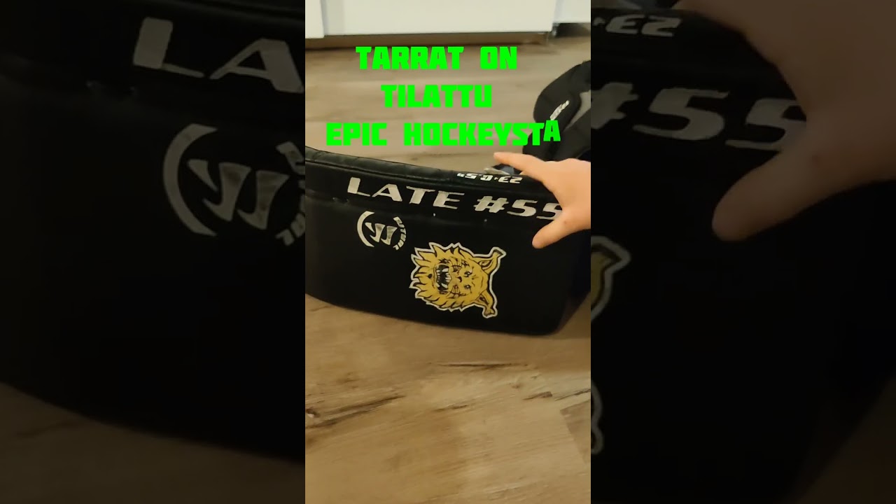 Jääkiekko maalivahdin varusteet