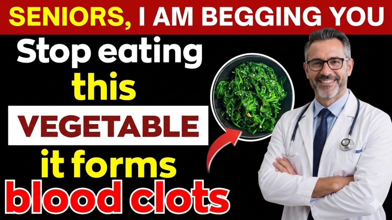 Over 60  THESE Vegetables Raise Stroke Risk Overnight Doctor Explains!   Senior Health | Vita Forge