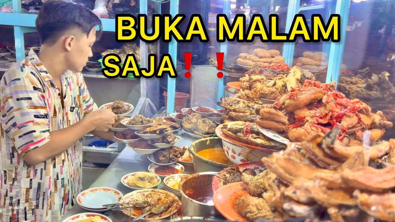 REKOMENDASI NASI PADANG PALING RAMAI DAN ENAK DI KOTA PADANG❗️❗️DAERAH KAWASAN JALAN PERMINDO