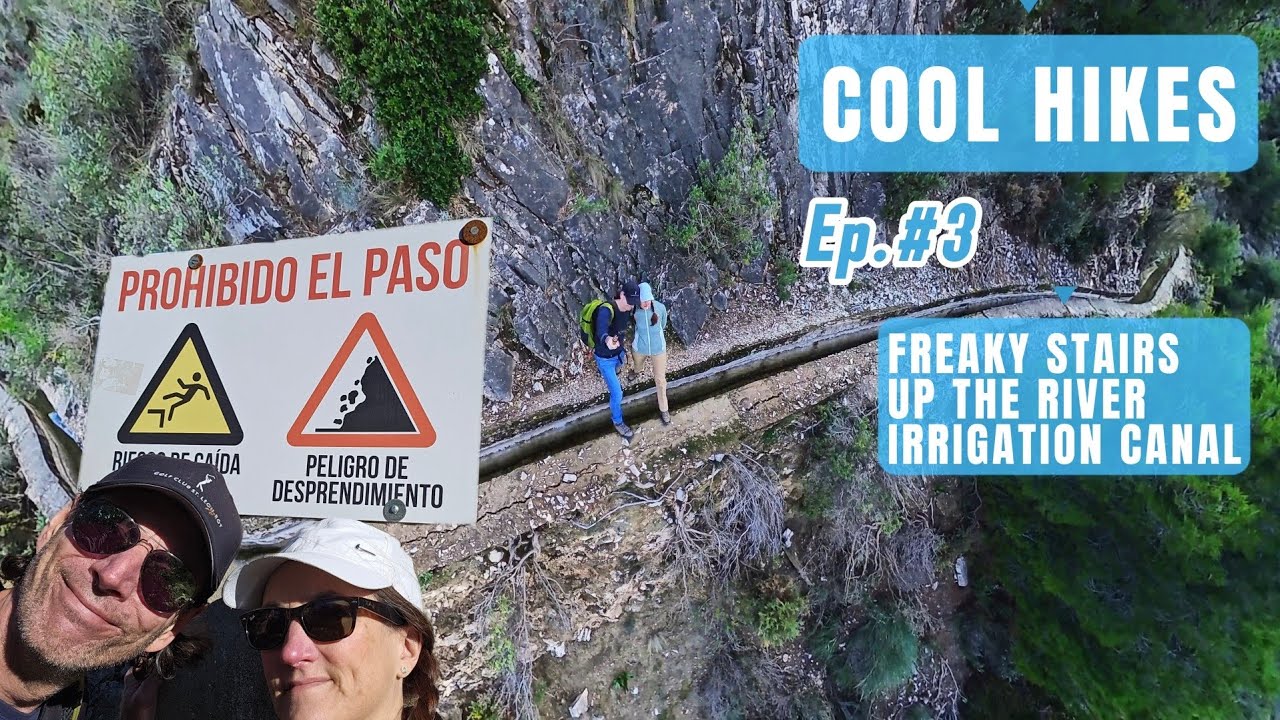 Hiking in Spain - Andalusia 🇪🇸 | Freaky Stairs, Irrigation Canal/ Episode #3
