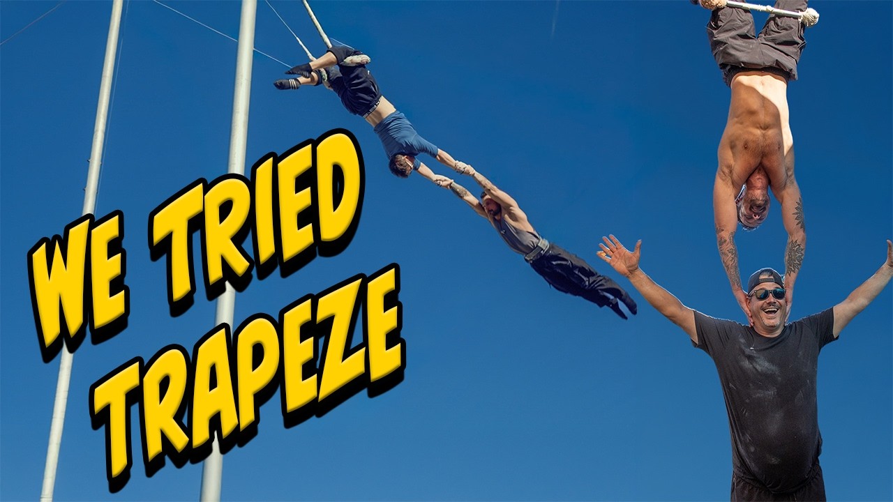 DYLAN EFRON vs BOSTON ROB | Trapeze School | Everything's a Competition