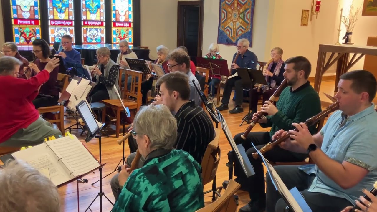 O Magnum Mysterium (Gabrieli) -- All Hands on Deck for the Chicago Recorder Society
