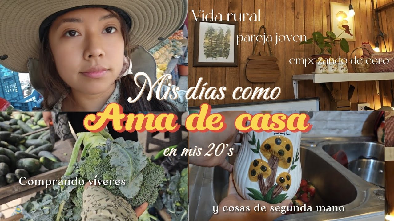 Rutina de ama de casa en sus 20's viviendo en casita de madera en Perú 🏠✨️🌻