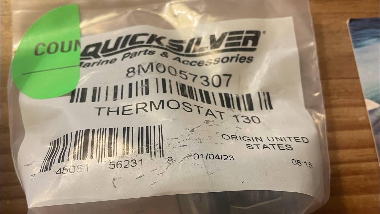 Mercury 2005 Optimax Pro XS Thermostat Replacement