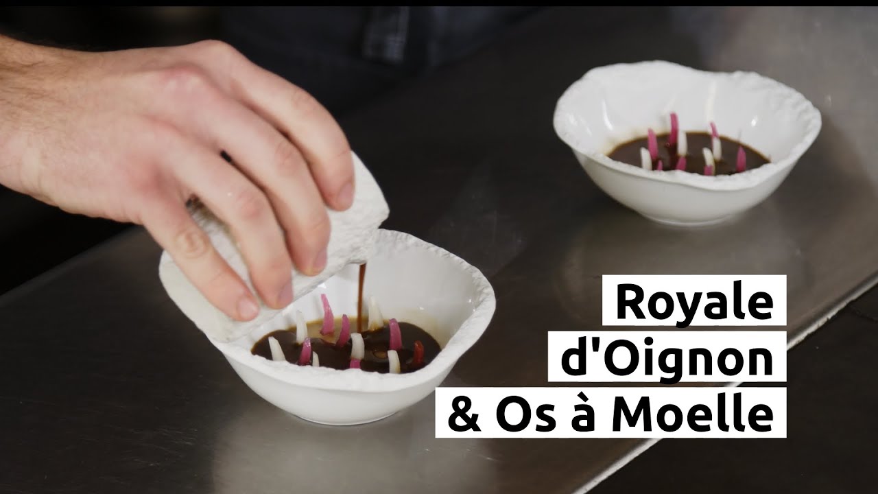 Royale d'oignon et os à moelle