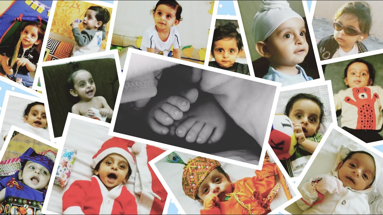 Sanav's First Birthday Presentation | 1st Birthday video