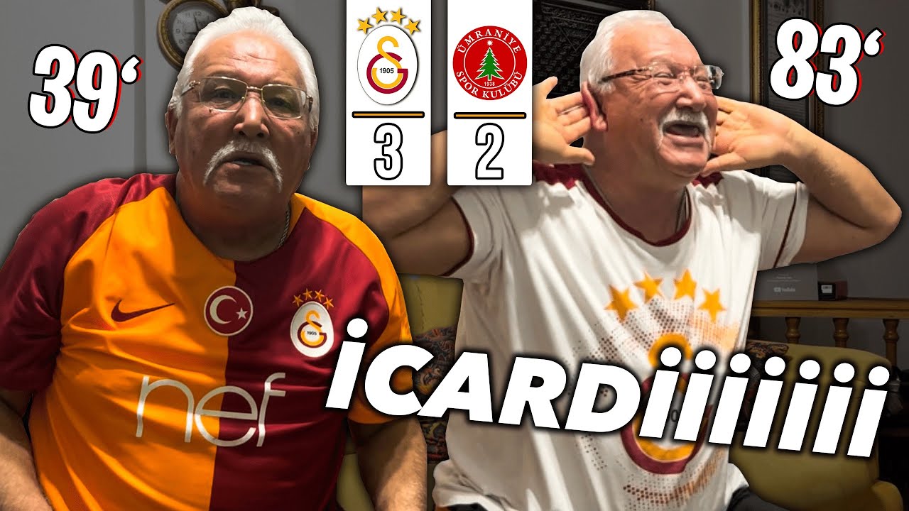 GİDEN MAÇ DÖNDÜ MÜMTAZREİS KALPTEN GİDİYORDU GALATASARAY 3-2 ÜMRANİYESPOR