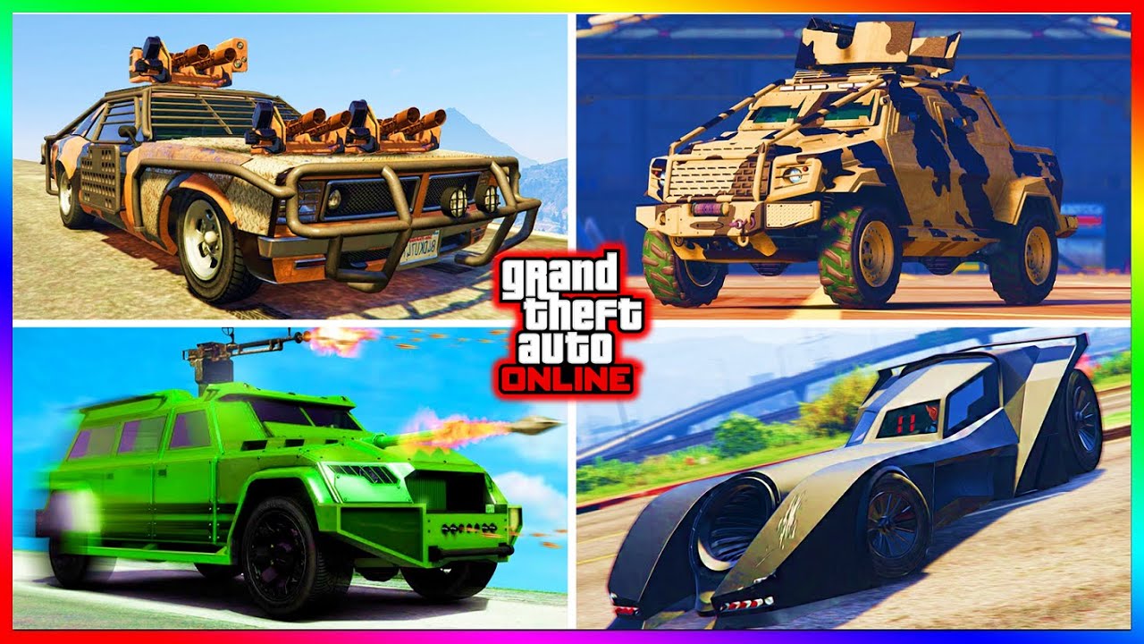 TOP: ¡MEJORES VEHÍCULOS para GOLPES & MISIONES! | GTA Online