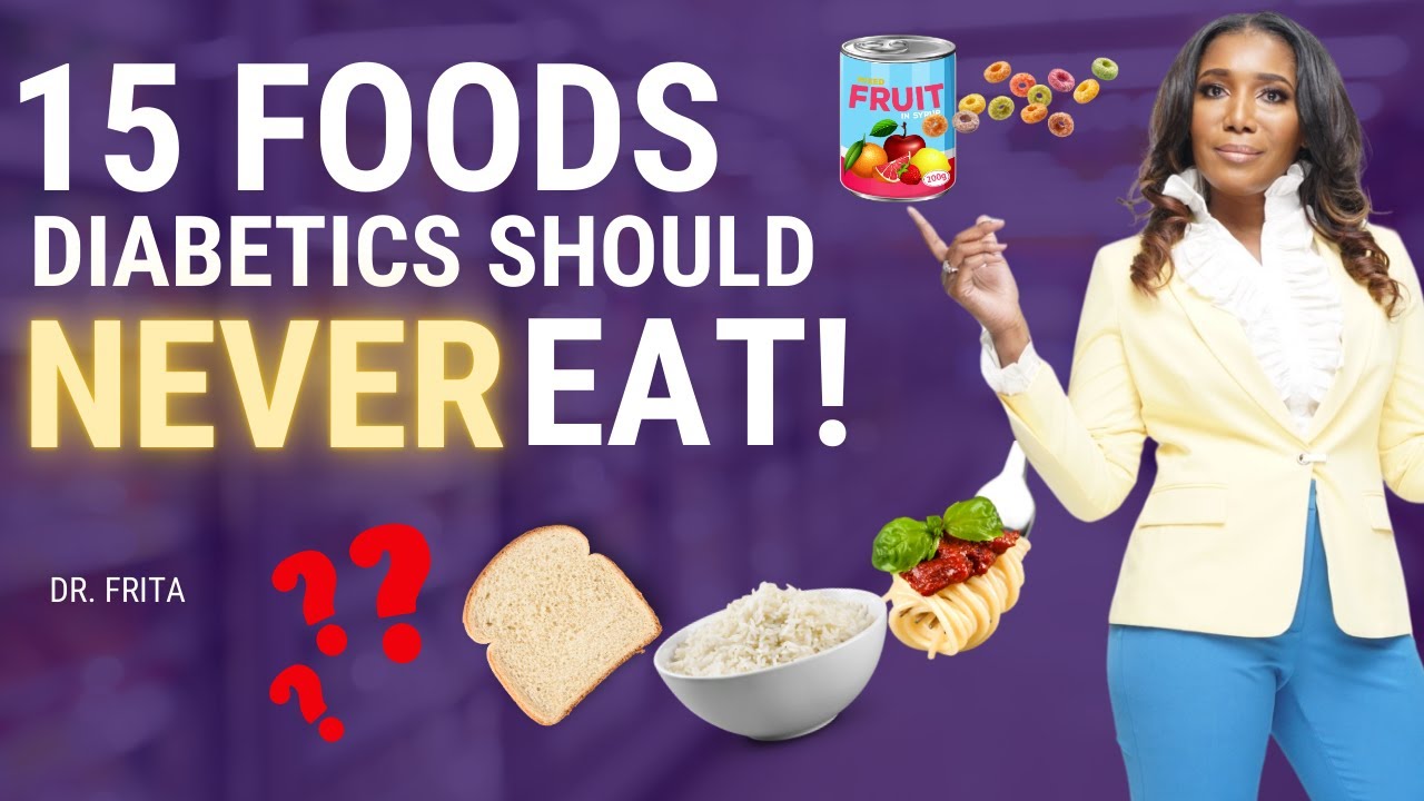 ⛔️ Внимание: 15 продуктов, которых следует избегать, если у вас диабет!