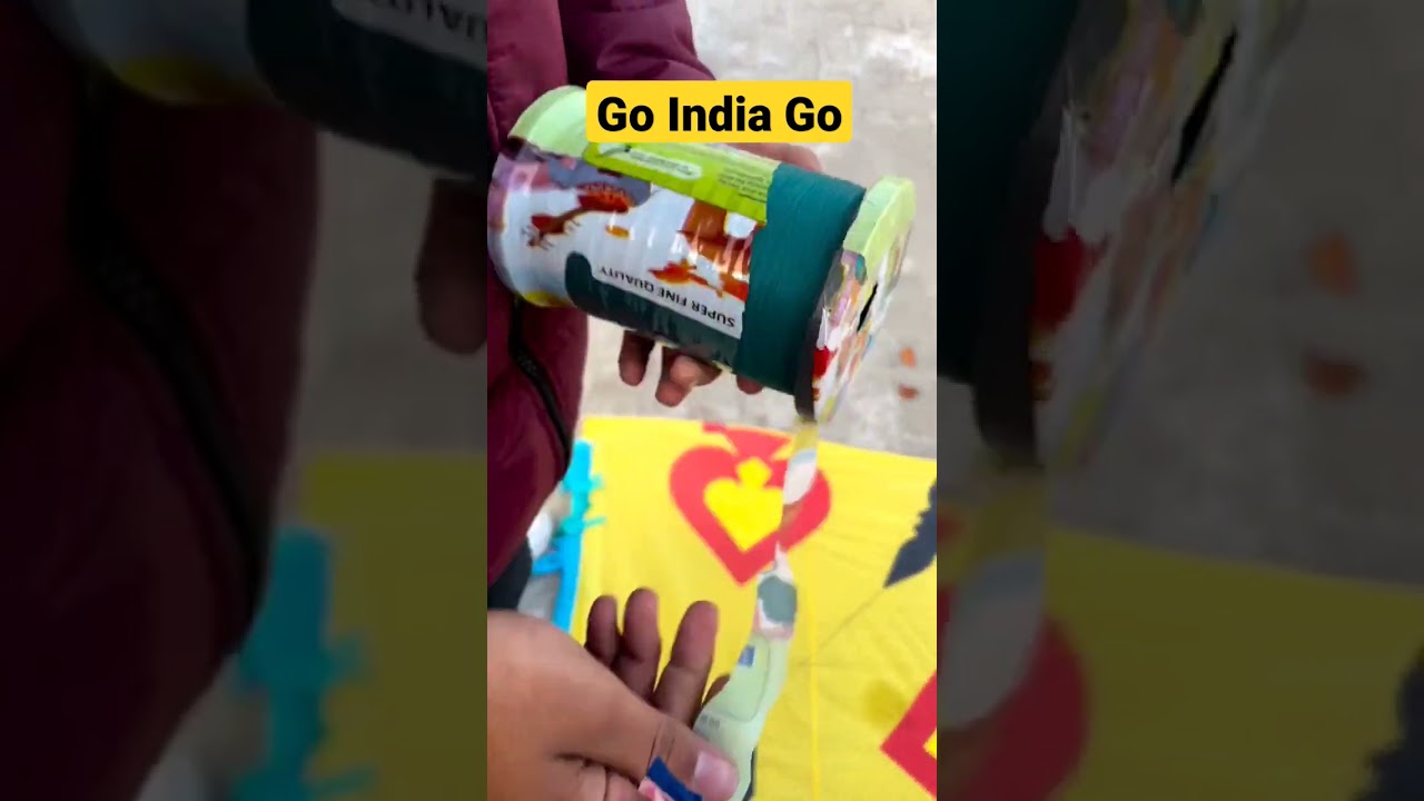 Go India Go unboxing gattu 💯 #gattu #bigkiteflying #kite #viral