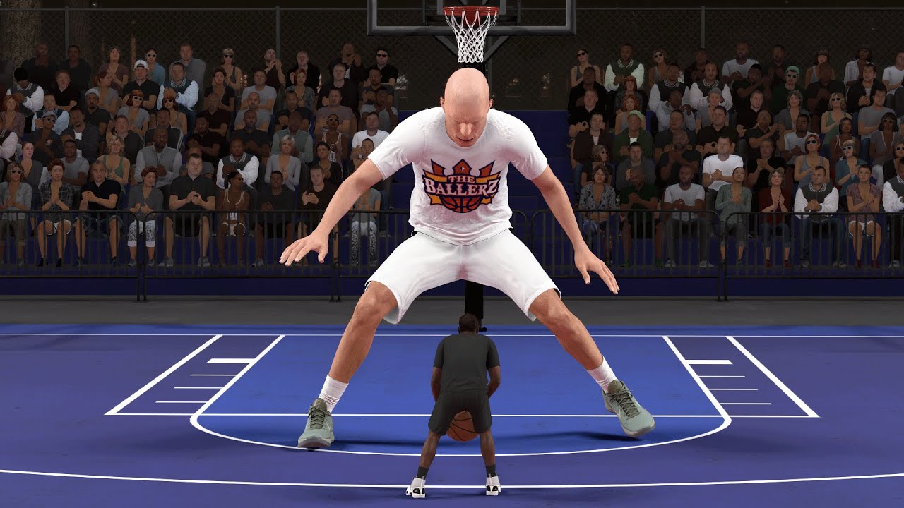 10 Foot Giant vs Tiny 99 Overall In NBA 2K21...