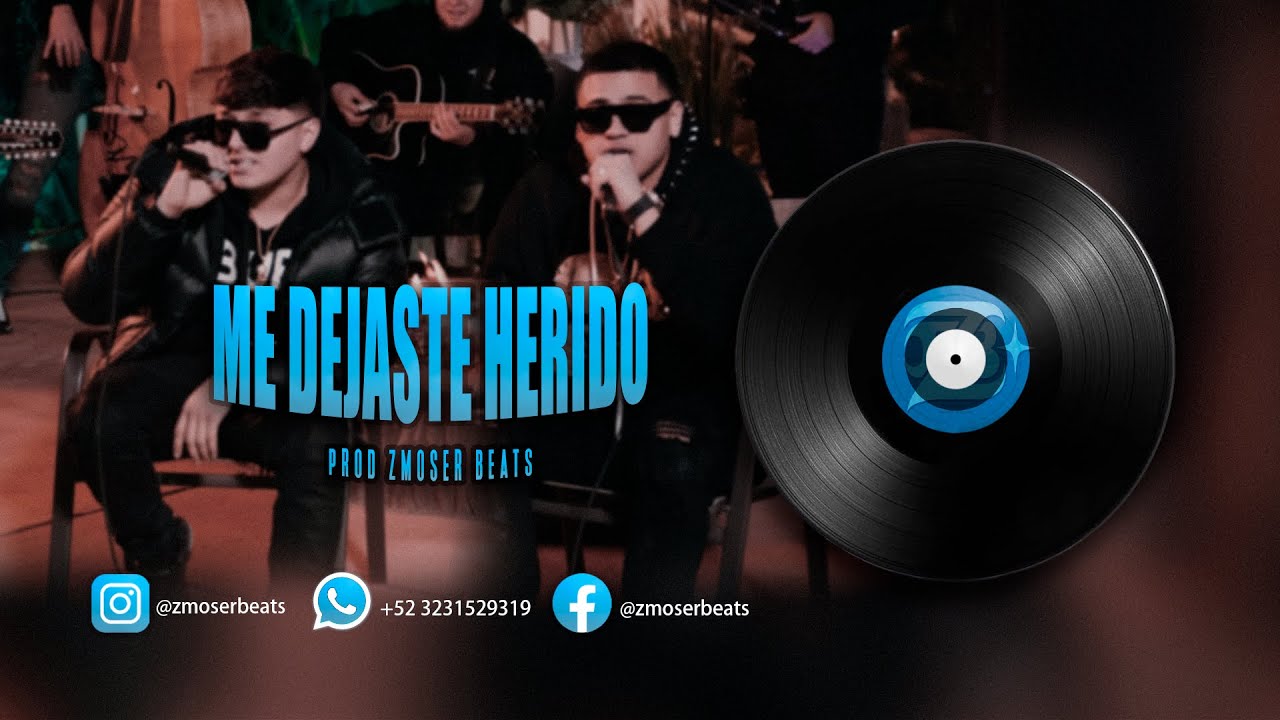 Fuerza Regida x Gabito Ballesteros - Me Dejaste Herido Corrido SAD Instrumental