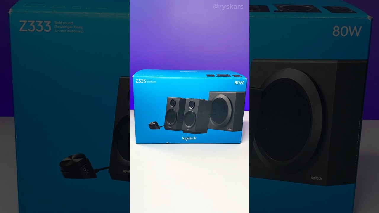 Best Affordable 2.1 Speaker System with POWERFUL Subwoofer? Logitech Z333 2.1 Speaker System