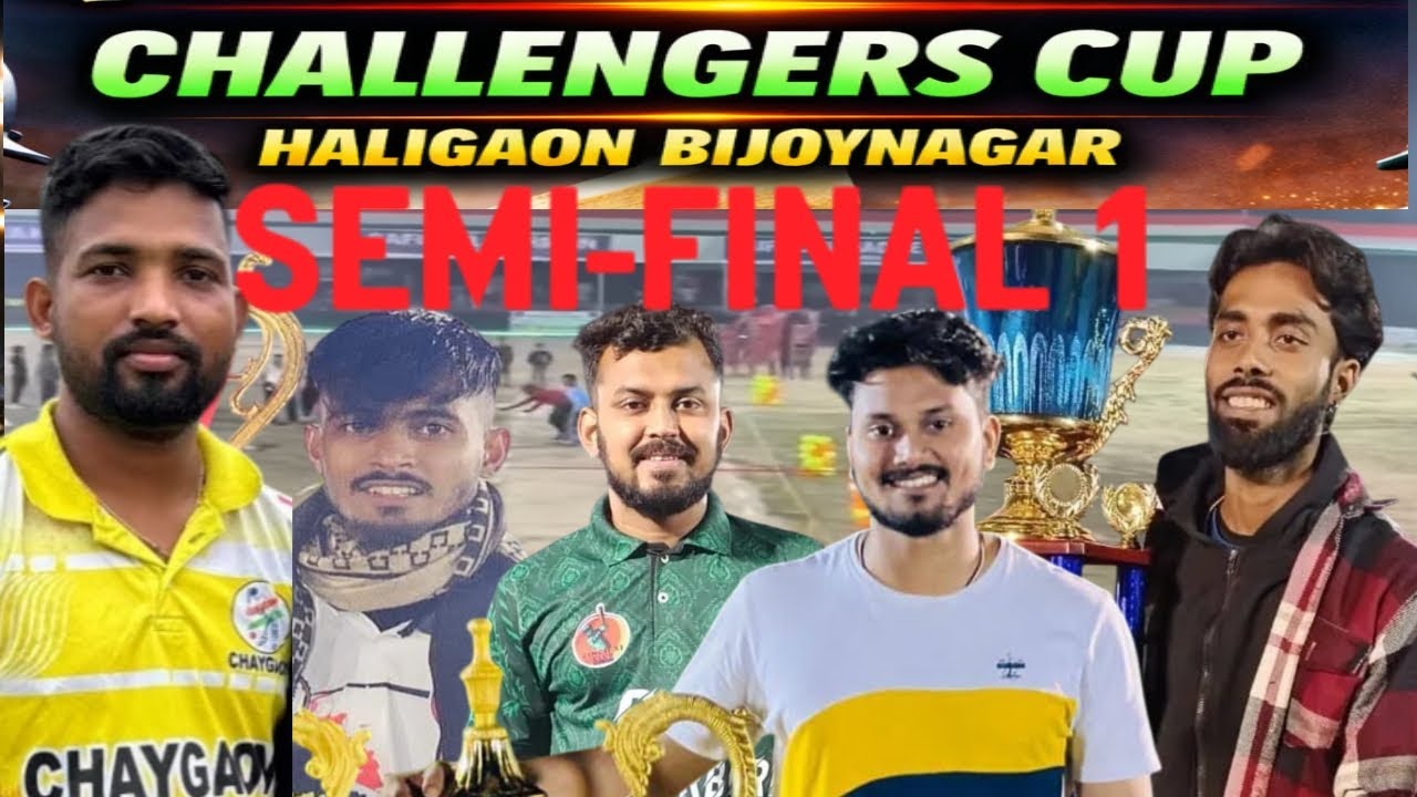 SEMI FINAL 1 | MINTU XI vs SULTAN XI | CHALLENGERS CUP | BIJOYNAGAR
