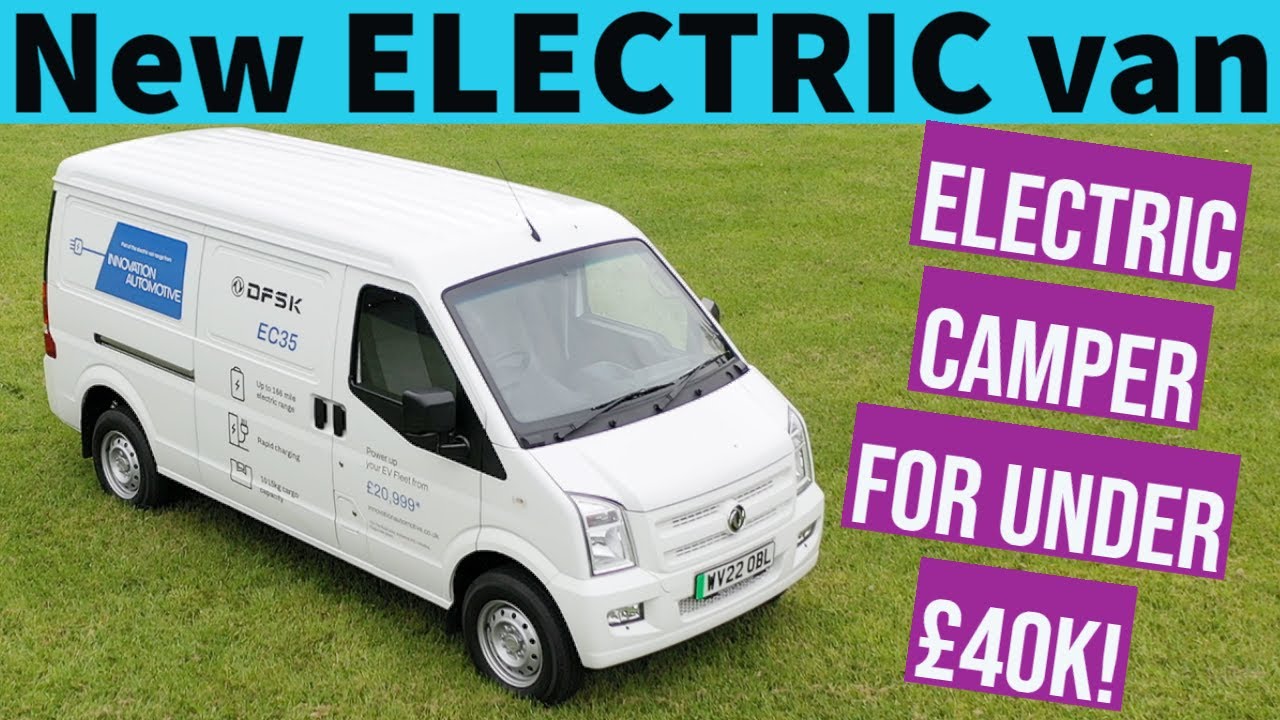 Brand new compact ELECTRIC campervan for under £40,000! First drive of the van