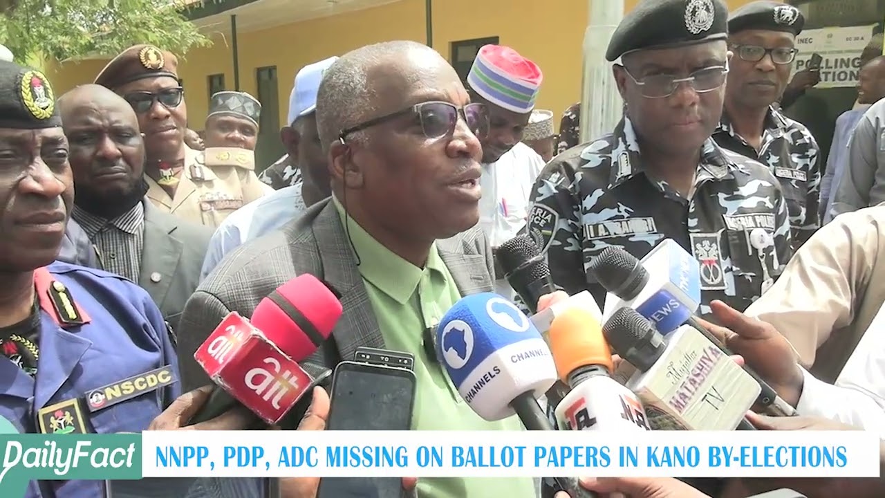 NNPP, PDP, ADC MISSING ON BALLOT PAPERS IN KANO BY-ELECTION